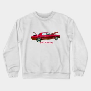 1966 Ford Mustang Crewneck Sweatshirt